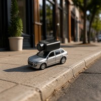 Voiture RC de qualité hobby avec caméra, mini voiture RC 1:64, étui de rangement, télécommande 2,4 GHz, caméra WiFi, jouet pour garçons, cadeau pour enfants