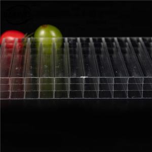 Feuille de <span class=keywords><strong>polycarbonate</strong></span> en plastique à quatre couches, lot de pièces, 16MM - Product Image 1