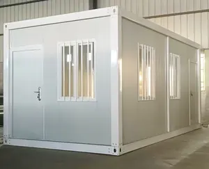 Maison préfabriquée détachable en conteneur de 20 pieds Maison modulaire de 40 pieds Maisons en conteneur habitables Maisons mobiles