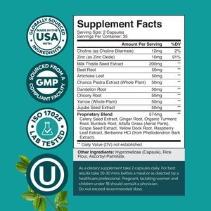 Cápsulas Blandas de Apoyo Hepático de Marca Privada OEM con Cardo Mariano |   Fórmula Herbal Desintoxicante y Antioxidante para el Cuidado Diario del Hígado - Product Image 2