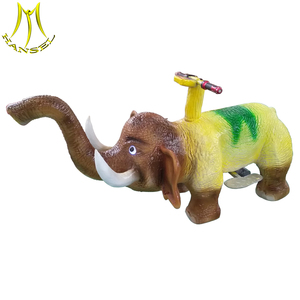 <span class=keywords><strong>Voiture</strong></span> électrique en silicone pour enfants Hansel en forme de dinosaure pour centre commercial intérieur - Product Image 1