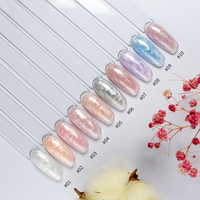 Gel de construction pour ongles 20 couleurs, résistant aux taches, UV LED, marque privée, sans HEMA, Soak Off