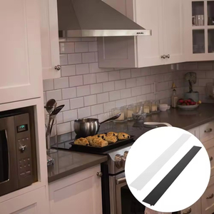 Easy to Clean Stove <b>Gap</b> Guard 2 Pack Flexible Kitchen Stove <b>Gap</b> Covers Silicone <b>Gap</b> Fillers Between Counter and Stovetop - Product Image 4
