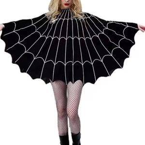 Costume de chauve-souris noir nouvelle collection pour femme, cape une pièce, vêtements d'Halloween, ailes de chauve-souris, costumes pour filles - Product Image 2