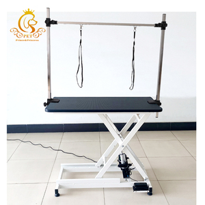 EUR PET Grande table de toilettage électrique pour chiens réglable en hauteur avec douille et crochets Facile à utiliser et à charger Dispositif de toilettage pour animaux de compagnie - Product Image 5