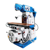 Fraiseuse universelle verticale robuste de haute qualité à tête pivotante X6132 pour usine de fabrication de pompes 3 axes