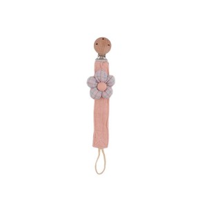 Accessoire bébé transfrontalier original automne/hiver : Jouet en tissu PC à motif floral avec sangle anti-perte et attache-sucette - Product Image 5