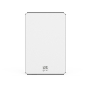Banque d'alimentation sans fil magnétique universelle ultra-fine à charge rapide 5000 mAh en aluminium Qi2 15W pour Samsung, Google, <span class=keywords><strong>iPhone</strong></span> - Product Image 2