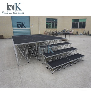 Wholesale Portable Removable Aluminum Alloy <b>Platform</b> <b>Stage</b> Foldable Design Truss Displays Concert Performance Events - Product Image 5