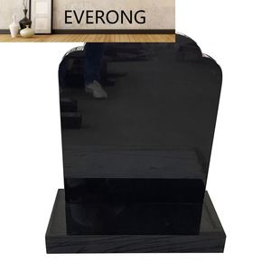 <strong>Cheap</strong> Custom Design Muslim <strong>Headstone</strong> Upright Blank <strong>Grave</strong> Tombstone Polished New Mongolia Black Granite Islamic <strong>Headstones</strong> - Product Image 1