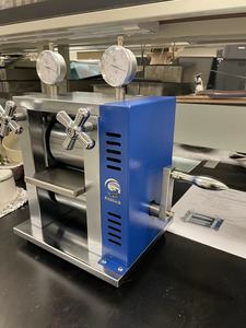 Nhiệt CuộN Máy ép calendering máy cho phòng thí nghiệm pin lithium điện cực 100mm, 200mm hoặc 300mm chiều rộng - Product Image 3