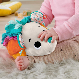 Juguete para recién nacido Juguete de animales de dibujos animados para niños con sonidos y texturas Juguete sensorial infantil interactivo <span class=keywords><strong>Erizo</strong></span> - Product Image 3
