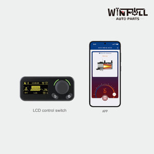 6000W 12V Gasoline Engine Heater with <b>Thermostat</b> New App <b>Controller</b> for I (2017-2019) Winfull I8 Model - Product Image 3