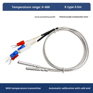 เครื่องส่งสัญญาณอุณหภูมิอุตสาหกรรม PT100 RTD ถึง4-20mA เซ็นเซอร์วัดอุณหภูมิ <span class=keywords><strong>K</strong></span>-<span class=keywords><strong>Type</strong></span> 2500V แยก ABS วัสดุ oem/odm ใช้ได้ - Product Image 5