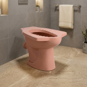 WC monobloc Parryware Western à siphon en S, dimensions standard, équipement sanitaire pour salle de bain - Product Image 4
