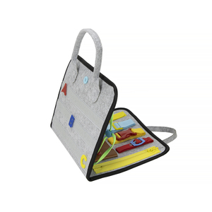 Libro de Actividades de Fieltro Personalizado, Tablero de Actividades Montessori, Juguetes, Servicio OEM ODM, Educación Temprana, Libro Silencioso para Niños Pequeños - Product Image 3