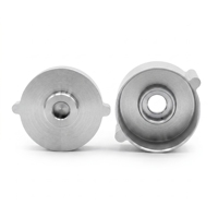Profilé d'extrusion en aluminium avec revêtement en poudre personnalisé, usinage CNC de haute précision, boîtier de moteur sans balais anodisé