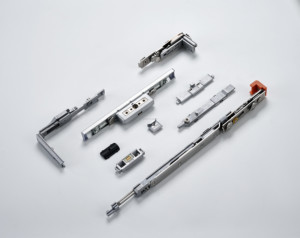 Hướng Nội mở và nghiêng cửa ra vào và cửa sổ, chống bão cát, cách nhiệt, chống trộm, bản lề mạ niken mạ kẽm - Product Image 1