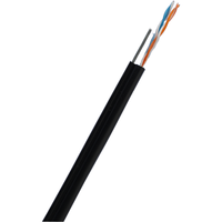 Kabel telepon, kawat tetes 2*2 * 24AWG + kawat baja 1.3 kabel komunikasi