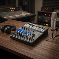 Console de mixage audio 10 canaux avec préampli micro à faible bruit, USB, DSP pour enregistrement et mixage en direct MD10UBT