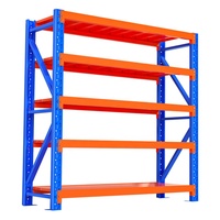 Rayonnage à Prix Bas Étagère et Supports Métalliques Réglables sans Boulons Rangement d'Entrepôt Rayonnage Métallique de Moyenne Charge