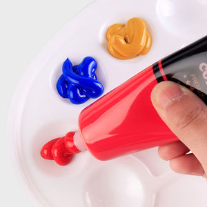 Xin Bowen 아크릴 색상 75ML 12 색 아크릴 페인트 품질 친환경 미술 재료 테스트 보고서와 페인팅을위한 안료 - Product Image 4