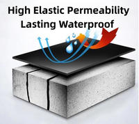 Revêtement Offre Spéciale d'asphalte enroulé liquide de peinture de toit de revêtement imperméable de bitume en caoutchouc liquide pour la construction