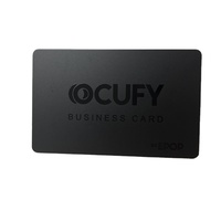 LOGOTIPO de URL programado grabable Impreso Nfc Tarjeta negra NFC 424 Chip de ADN