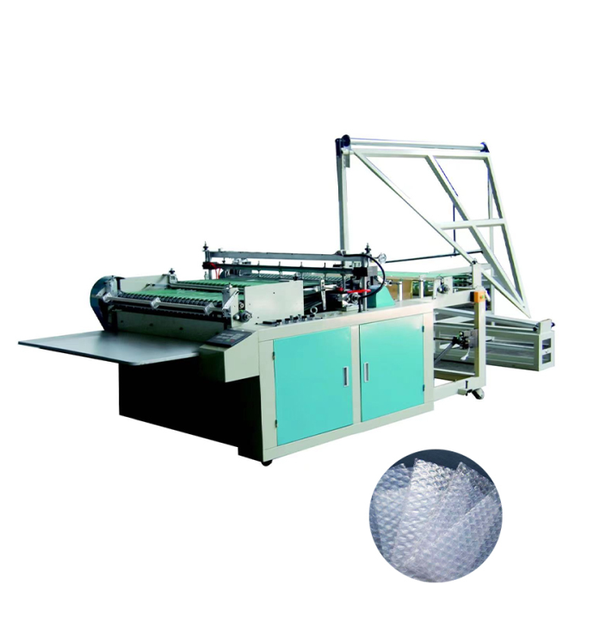 Air Bubble Wrap Bag Production Cutting Making Machine Protective Shockproof Transparent Packaging Bubble Film Bag Making Machine