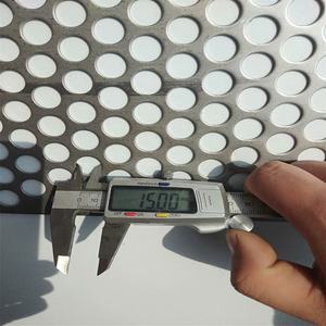 镀锌穿孔片材/电镀钢穿孔金属板 - Product Image 4