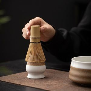 Hot Sales Japanese Matcha Chasen Holder Ceramic Tea Whisk Stand Traditional Tea Ceremony Tool - Product Image 4