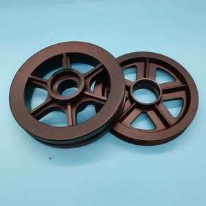 Ruedas de Poliuretano Moldeadas por Inyección con Rodamientos para Uso Industrial, Resistentes al Desgaste, Ruedas Fijas con Orificio Redondo - Product Image 3