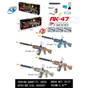 Разноцветные взрывные пистолеты, электрические акм47, брызги воды, мягкие пули, игрушечные пистолеты, оптовая продажа - Product Image 2