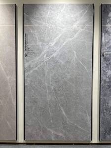 2025 nouvelle pierre frittée gris foudre pour maison extérieure Villa et salle à manger décoration salon fond mur - Product Image 2