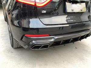 M Phong Cách Sợi Carbon Phía Sau Khuếch Tán Phía Sau Môi Và Ống Xả Cho Maserati Levante Cơ Thể Kit - Product Image 5
