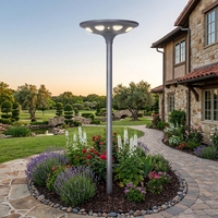 Éclairage de sécurité extérieur puissant à LED, lampadaire solaire tout-en-un
