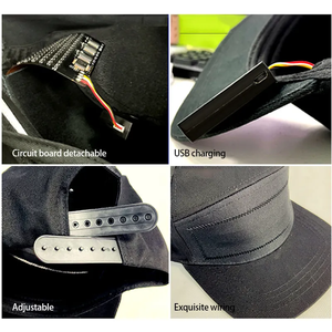 APP programmabile cappello con messaggio a Led messaggi con Display a Led con tappo di ricarica App Display a LED Gorras Snapback - Product Image 6