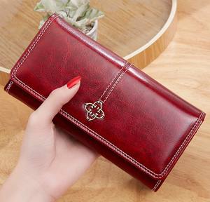 Sac à main pour dames THK Lady Trendy Fashion Vintage Stylish Luxury Waterproof Long clutch en cuir PU - Product Image 1