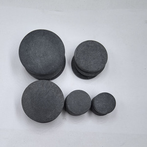 Disques en pierre Bian 50mm 40mm 33mm noirs plats pour massage, moxibustion, thérapie chauffante, équipement de fitness et de santé - Product Image 3