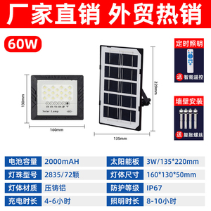 ไฟส่องสว่างแบบ LED YIHAN 5000K แสงเดย์ไลท์ COB IP65 กันน้ำ ตัวเรือนอะลูมิเนียม 95lm/W ความสว่างสูง ติดตั้งบนพื้นผิว มุมลำแสง 120 องศา สำหรับสวน - Product Image 6
