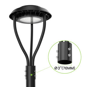 Lampe de jardin 80W en stock aux États-Unis, lampadaire pour zone de stationnement, cour, éclairage extérieur, LED crépusculaire à l'aube, 60W 100W 150 Watt, luminaire de poteau - Product Image 5