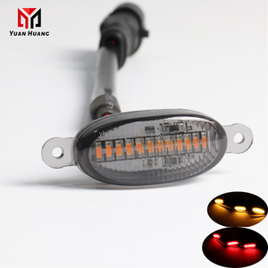 FGL4-3 xe lưới Tản Nhiệt Đèn đen vỏ đèn trắng hổ phách 1 điều khiển 4 đèn tùy chọn cảnh báo ánh sáng trang trí lamp12v - Product Image 2