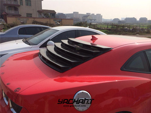 FRP fibra de vidrio 2010 a 2015 Camaro <span class=keywords><strong>GTRS</strong></span> estilo persiana de ventana trasera para Chevrolet Camaro - Product Image 3