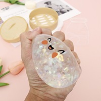 Juguete de descompresión transfronterizo creativo de rebote lento, Baozi Pinch Music, artefacto de descompresión, simulación de jaula pequeña de vinilo