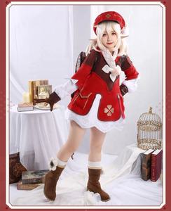 Disfraz de <span class=keywords><strong>Genshin</strong></span> <span class=keywords><strong>Impact</strong></span> <span class=keywords><strong>Klee</strong></span> Spark Knight para Navidad, traje de fiesta, uniforme, Halloween, Carnaval, bolsa, mochila - Product Image 2