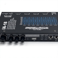 Égaliseur de voiture professionnel 7 bandes transfrontalier, best-seller, avec amplificateur crossover SNR 80 12V, vente en gros