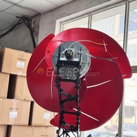 Éolienne silencieuse à spirale d'Archimède brevetée Elege, 24V 48V 3kW 5kW, design respectueux de l'environnement et des oiseaux