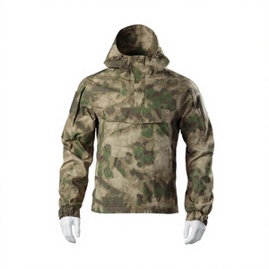 Men's Thin Camouflage Tactical Hooded <b>Jacket</b> <b>Waterproof</b> Softshell Outdoor <b>Parka</b> for Hiking Camping - Product Image 4