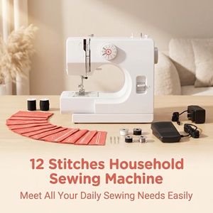Máquina de Coser Doméstica Multiusos Compacta UFR-725 con Logotipo Personalizado, Venta Caliente, con Puntada Overlock para Coser Prendas - Product Image 5