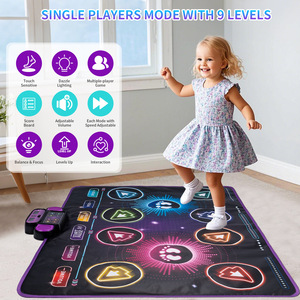 Tapis de danse interactif en gros avec lumières colorées et Bluetooth pour enfants, jeu de défi PK, instrument musical - Product Image 3